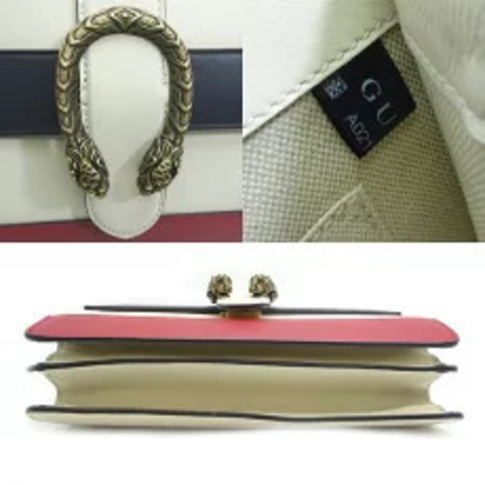 Gucci Dionysus Bamboo Top Handbag Leather Multi - Picture 8 of 10